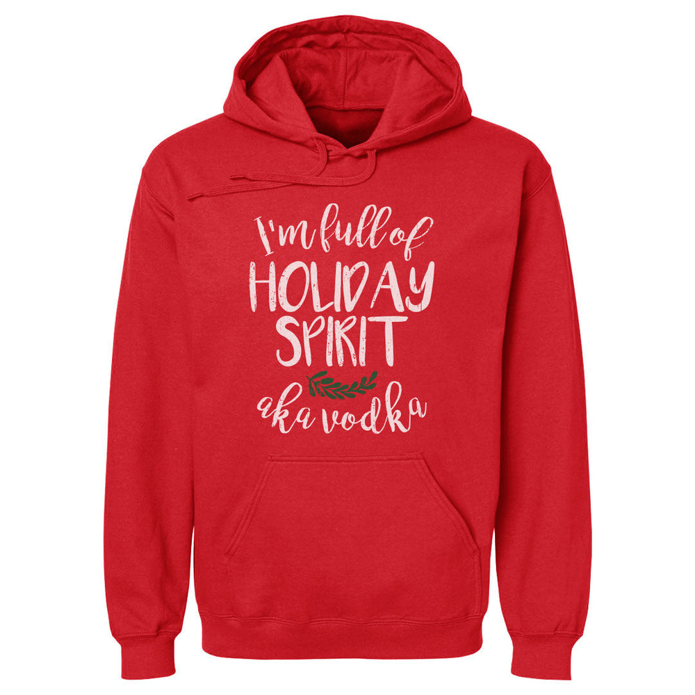 Christmas I'm Full Of Holiday Spirit WHT (ONLINE ORDER ONLY)