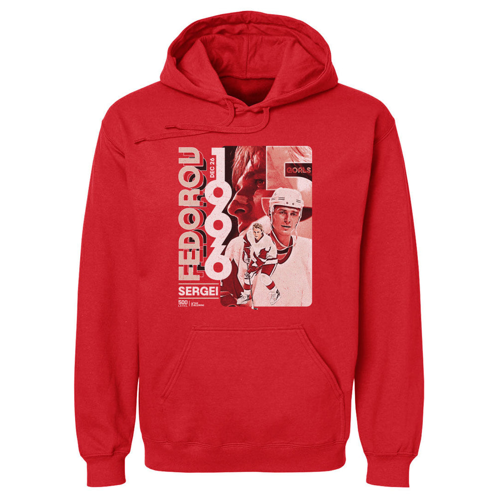 Sergei Fedorov Detroit 5 Goal Game 1996 WHT (ONLINE ORDER ONLY)