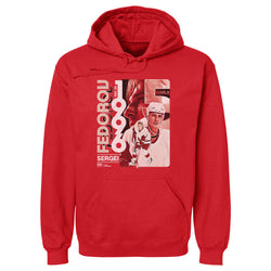 Sergei Fedorov Detroit 5 Goal Game 1996 WHT (ONLINE ORDER ONLY)