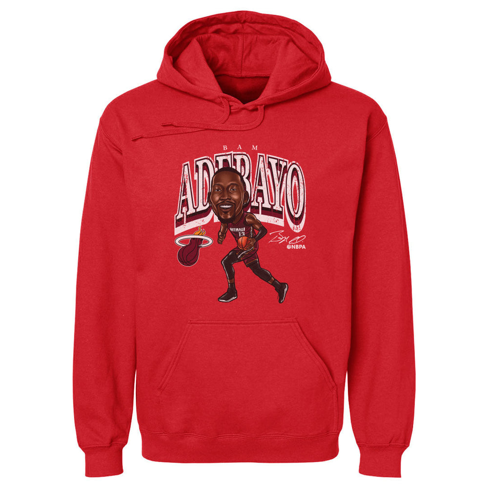 Bam Adebayo Miami Heat Cartoon WHT (ONLINE ORDER ONLY)