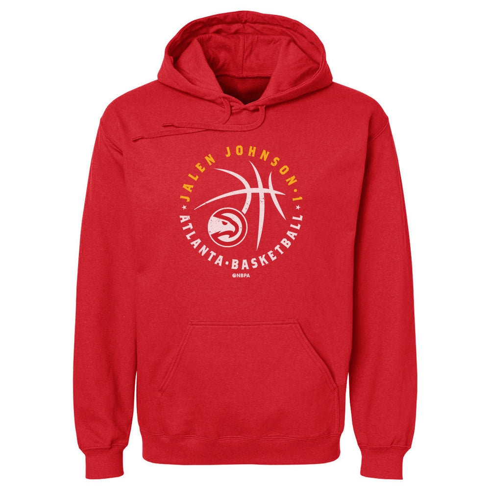 Jalen Johnson Atlanta Hawks Player Ball WHT (ONLINE ORDER ONLY)