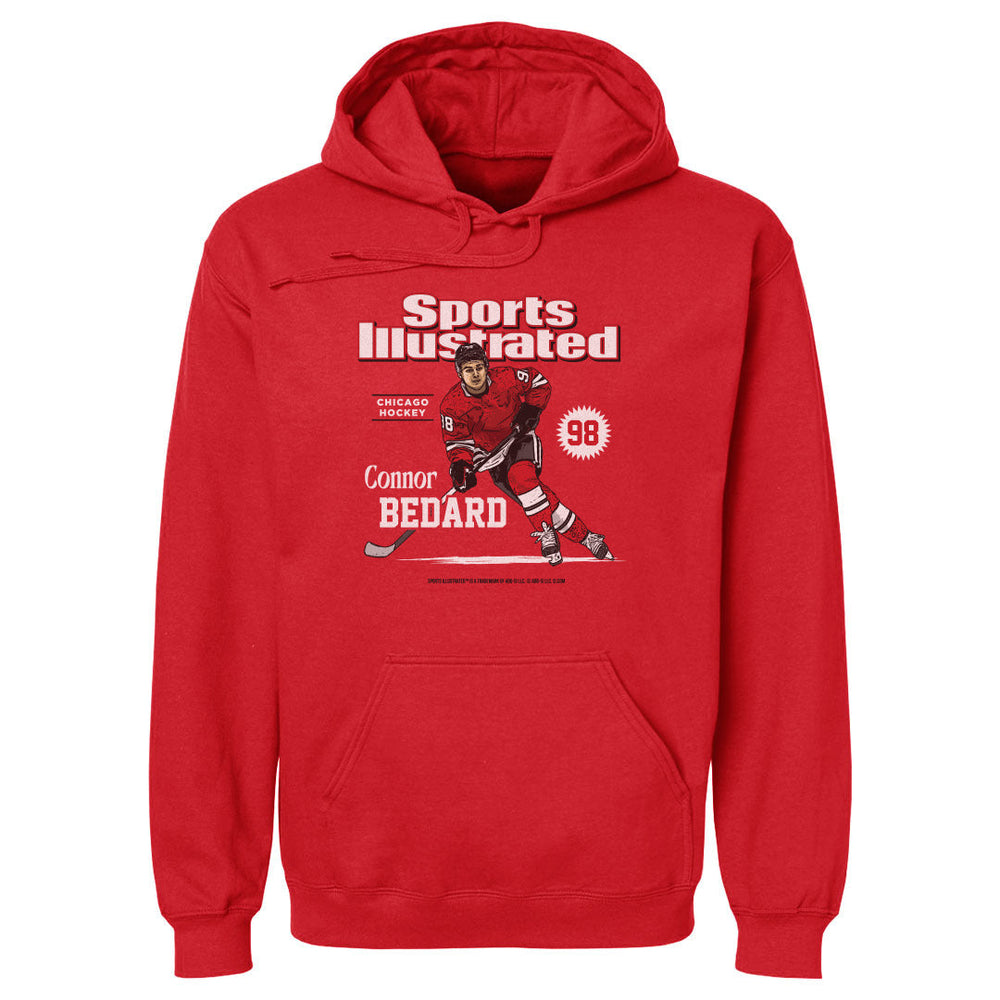 Connor Bedard Sports Illustrated & Chicago Card WHT (ONLINE ORDER ONLY)