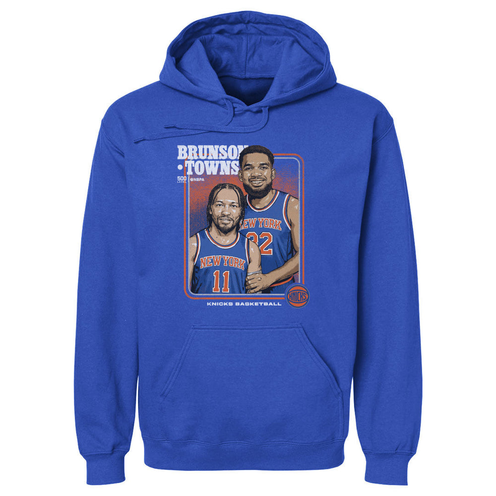 Jalen Brunson & Karl-Anthony Towns New York Knicks Step Brothers WHT (ONLINE ORDER ONLY)