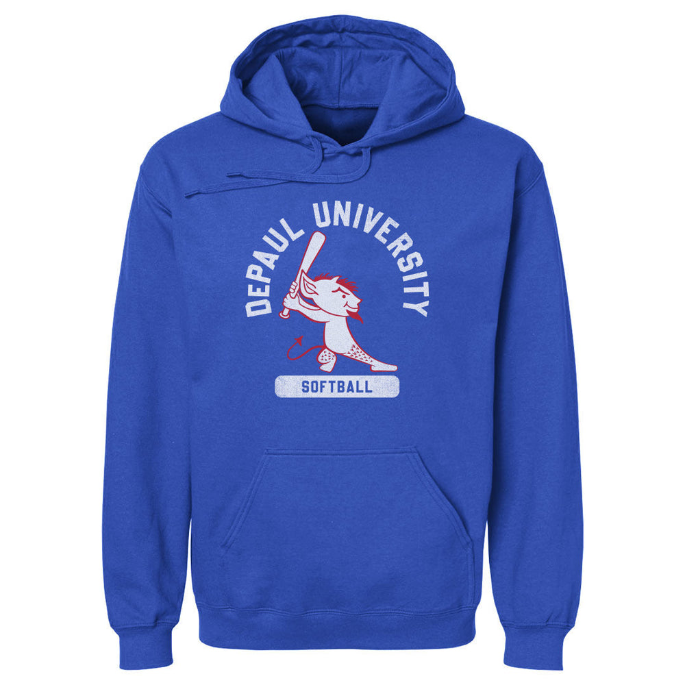 DePaul Blue Demons Billy Softball WHT (ONLINE ORDER ONLY)
