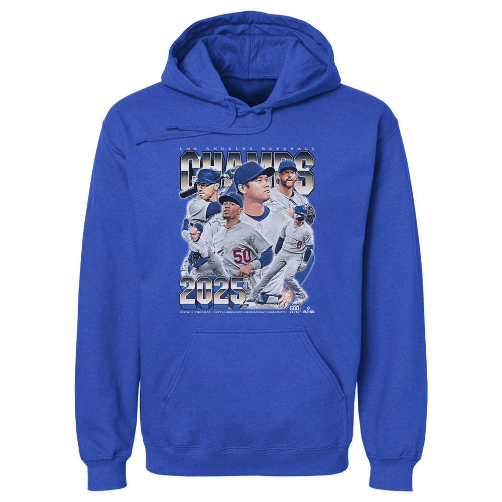 Los Angeles D Baseball 2025 Champs Vintage WHT (ONLINE ORDER ONLY)