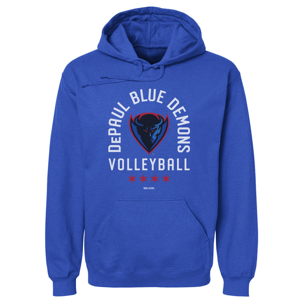 DePaul Blue Demons Volleyball Arc WHT (ONLINE ORDER ONLY)