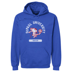 DePaul Blue Demons Mascot Soccer WHT (ONLINE ORDER ONLY)