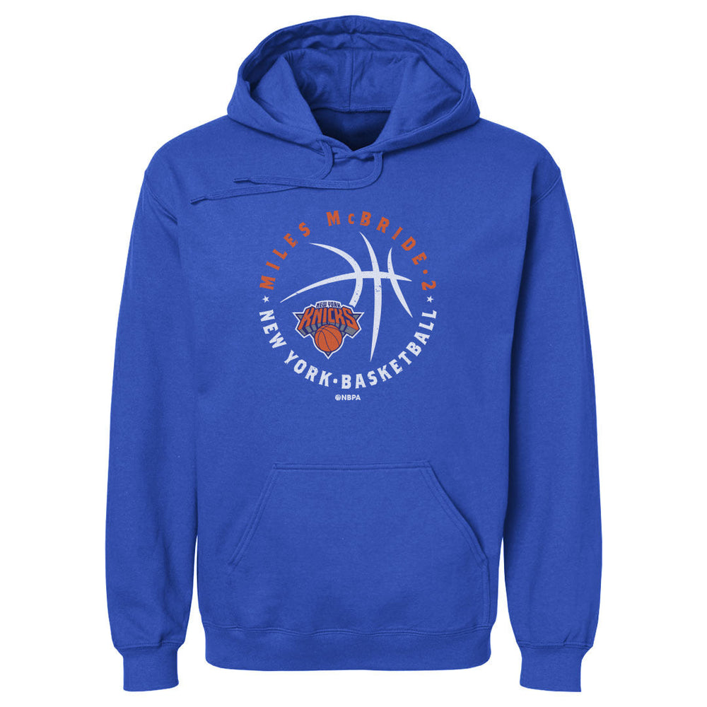 Miles McBride New York Knicks Player Ball WHT (ONLINE ORDER ONLY)