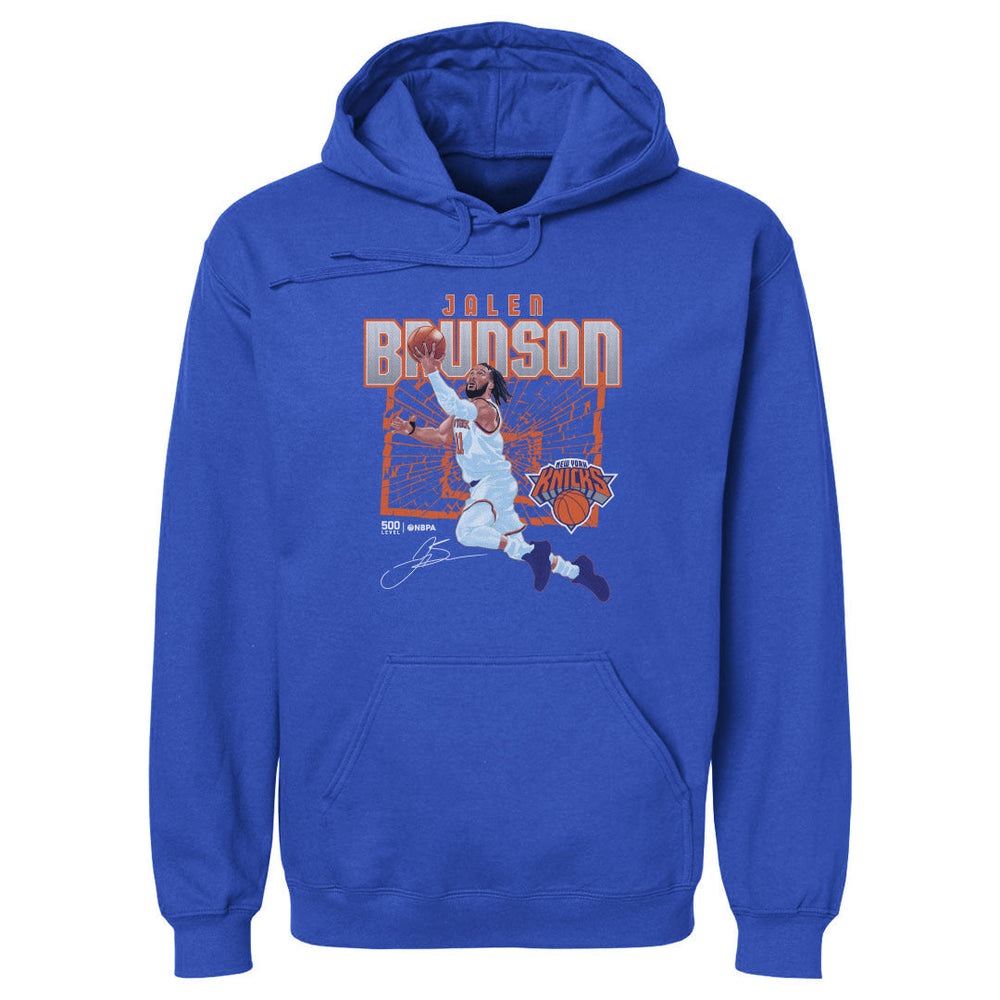 Jalen Brunson New York Knicks Shattered WHT (ONLINE ORDER ONLY)
