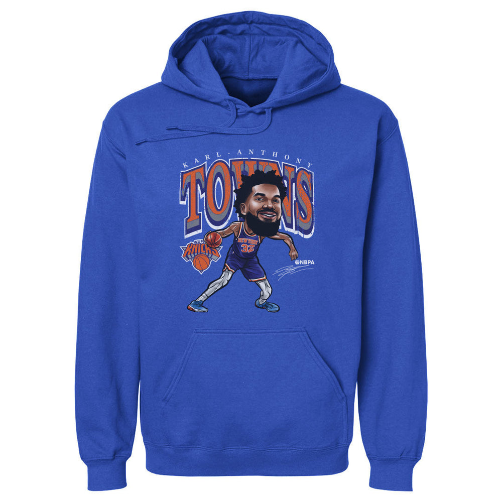Karl-Anthony Towns New York Knicks Cartoon WHT (ONLINE ORDER ONLY)
