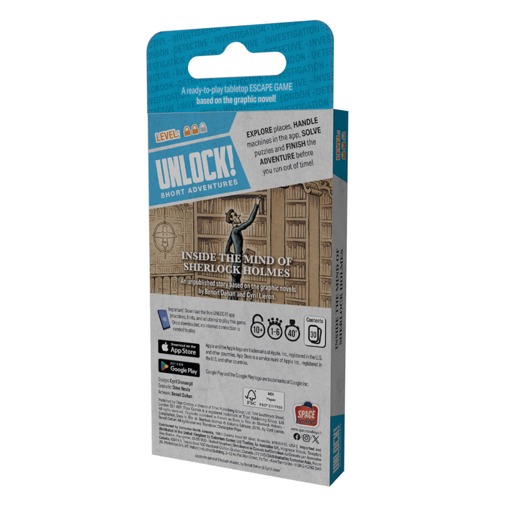 UNLOCK! Short Adventures 10: Inside the Mind of Sherlock Holmes (ONLINE ORDER ONLY)