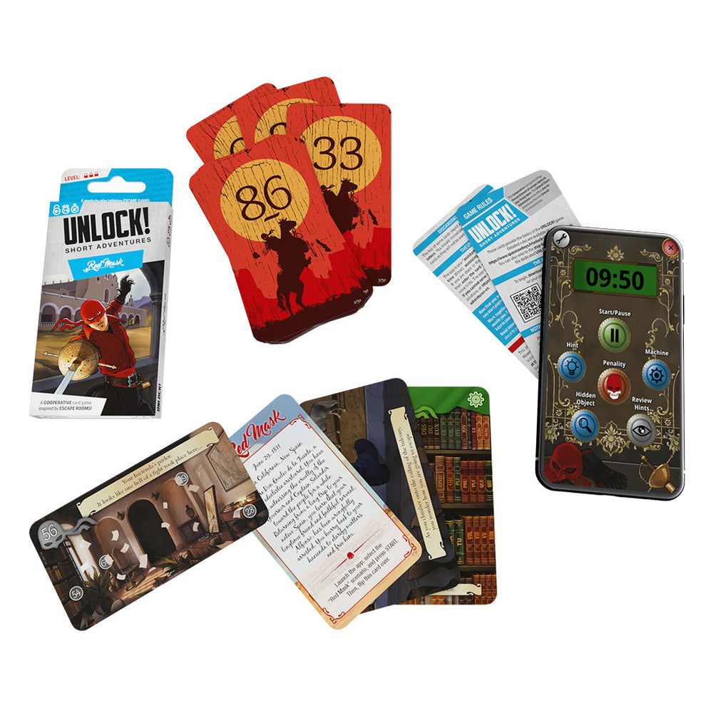 UNLOCK! Short Adventures 7: Red Mask (ONLINE ORDER ONLY)