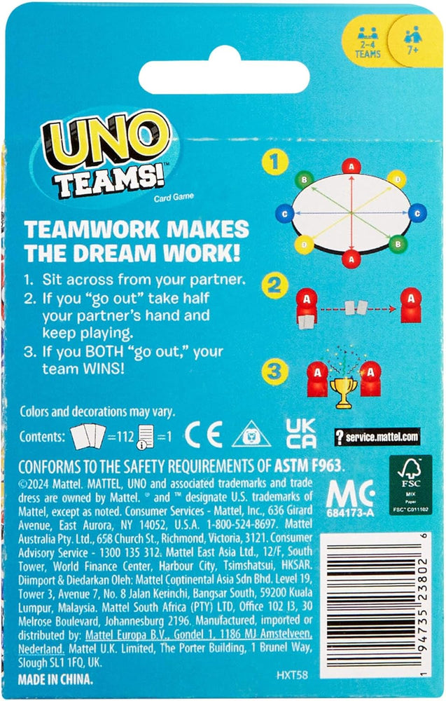 UNO Teams (ONLINE ORDER ONLY)