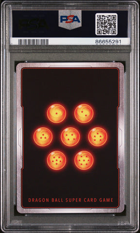 2021 DRAGON BALL SUPER CROSS SPIRITS SSG GOKU, LGNDRY SPRT #P-312 - PSA 10 (Online Order Only)