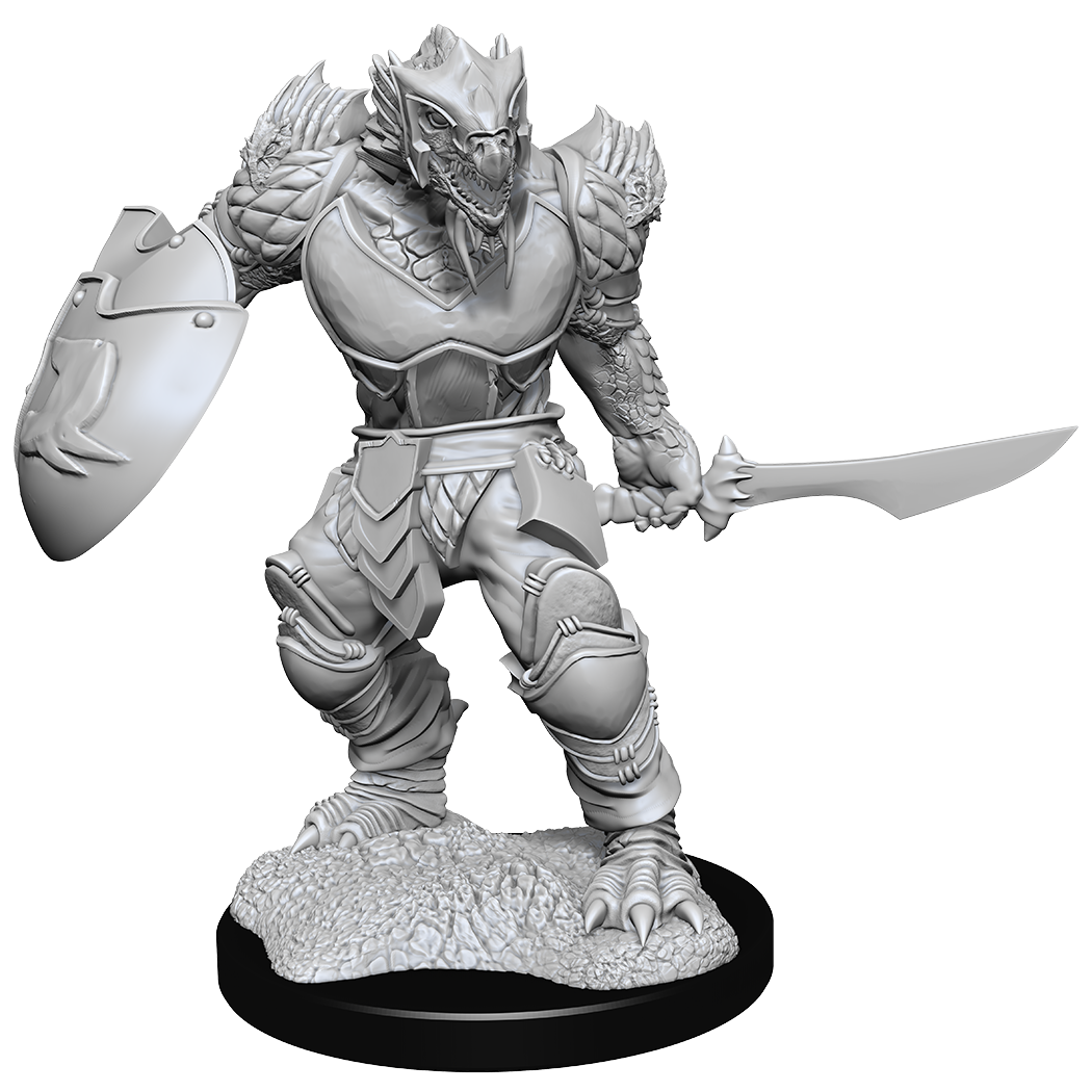 D&D: Nolzur's Marvelous Miniatures - Dragonborn Fighter Male (ONLINE ORDER ONLY)