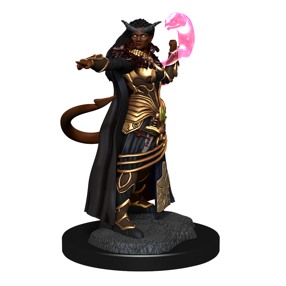 D&D: Nolzur's Marvelous Miniatures - Tiefling Sorcerer Female (ONLINE ORDER ONLY)