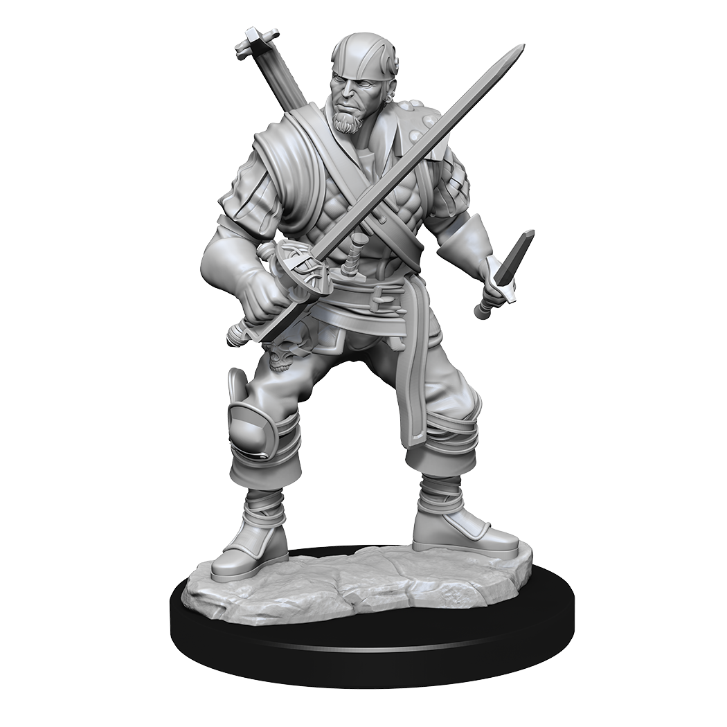 D&D: Nolzur's Marvelous Miniatures - Human Bard Male (ONLINE ORDER ONLY)