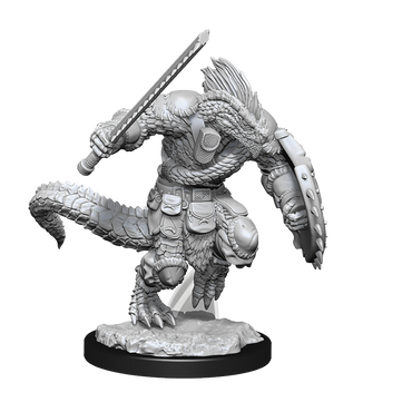 D&D: Nolzur's Marvelous Miniatures - Lizardfolk Barbarian & Lizardfolk Cleric (ONLINE ORDER ONLY)