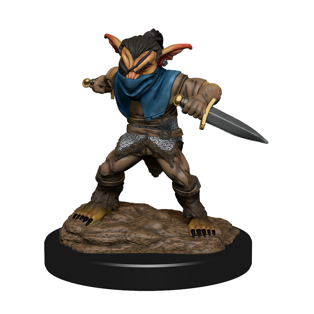 D&D: Nolzur's Marvelous Miniatures - Male Goblin Rogue & Female Goblin Bard (ONLINE ORDER ONLY)