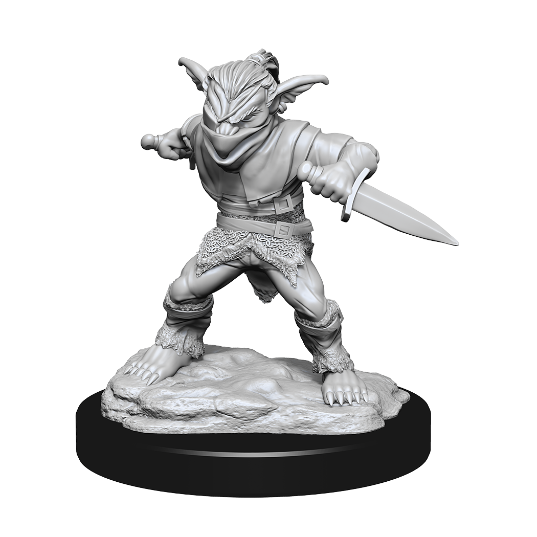 D&D: Nolzur's Marvelous Miniatures - Male Goblin Rogue & Female Goblin Bard (ONLINE ORDER ONLY)
