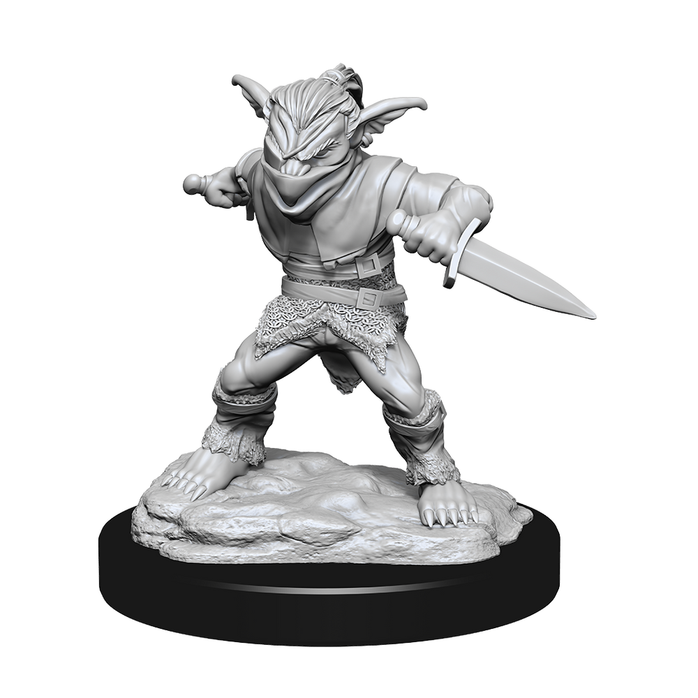 D&D: Nolzur's Marvelous Miniatures - Male Goblin Rogue & Female Goblin Bard (ONLINE ORDER ONLY)