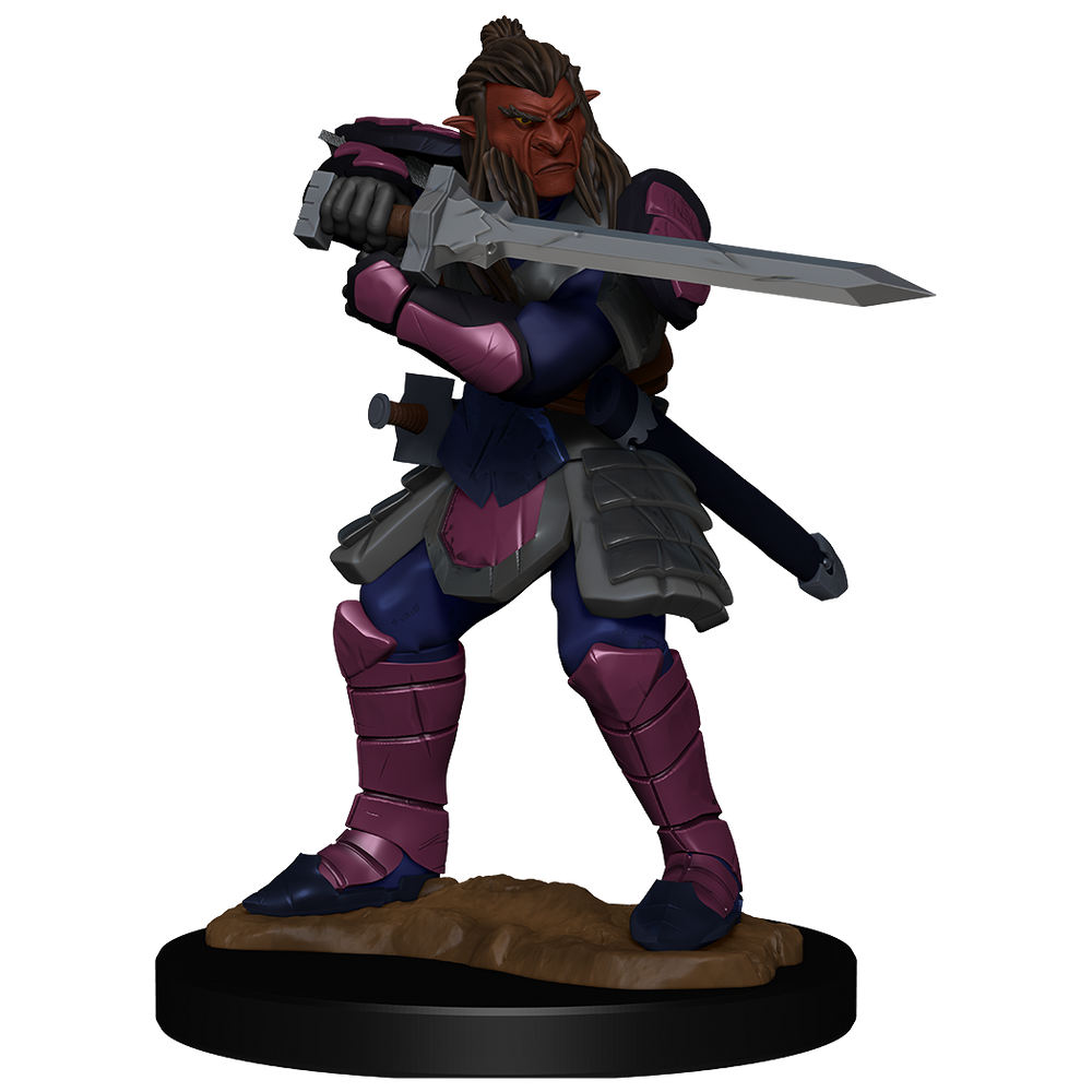 D&D: Nolzur's Marvelous Miniatures - Hobgoblin Fighter Male & Hobgoblin Wizard Female (ONLINE ORDER ONLY)