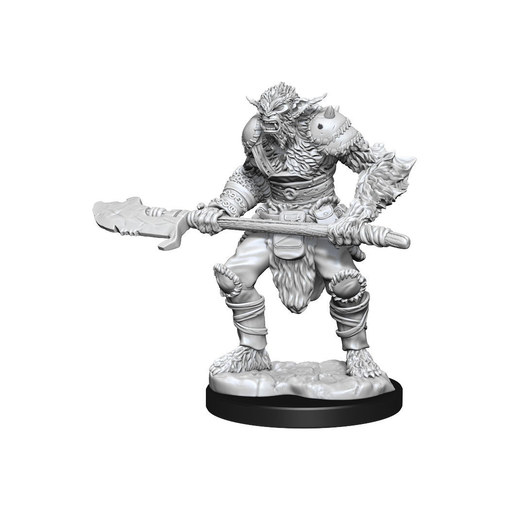 D&D: Nolzur's Marvelous Miniatures - Bugbear Barbarian Male & Bugbear Rogue Female (ONLINE ORDER ONLY)