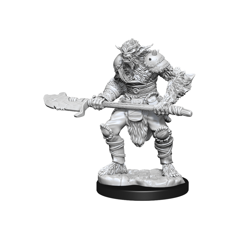 D&D: Nolzur's Marvelous Miniatures - Bugbear Barbarian Male & Bugbear Rogue Female (ONLINE ORDER ONLY)