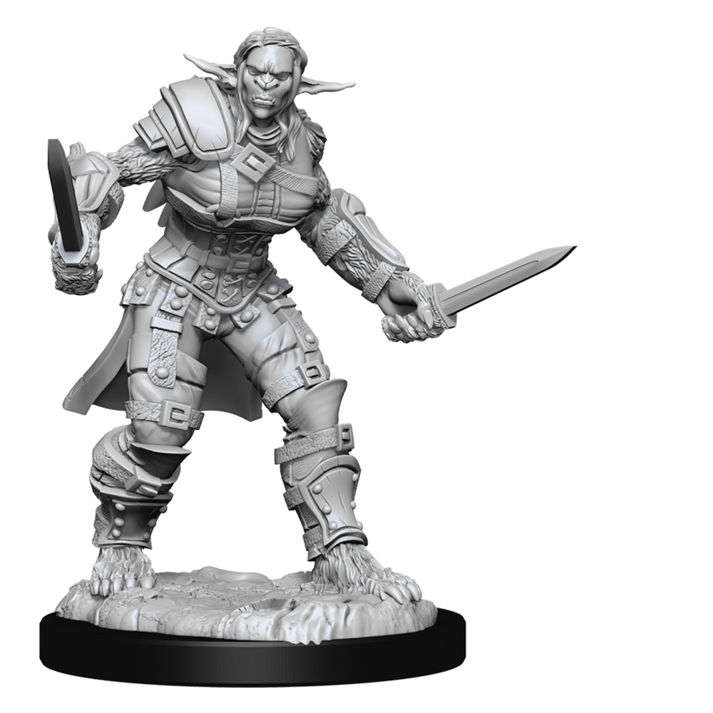 D&D: Nolzur's Marvelous Miniatures - Bugbear Barbarian Male & Bugbear Rogue Female (ONLINE ORDER ONLY)