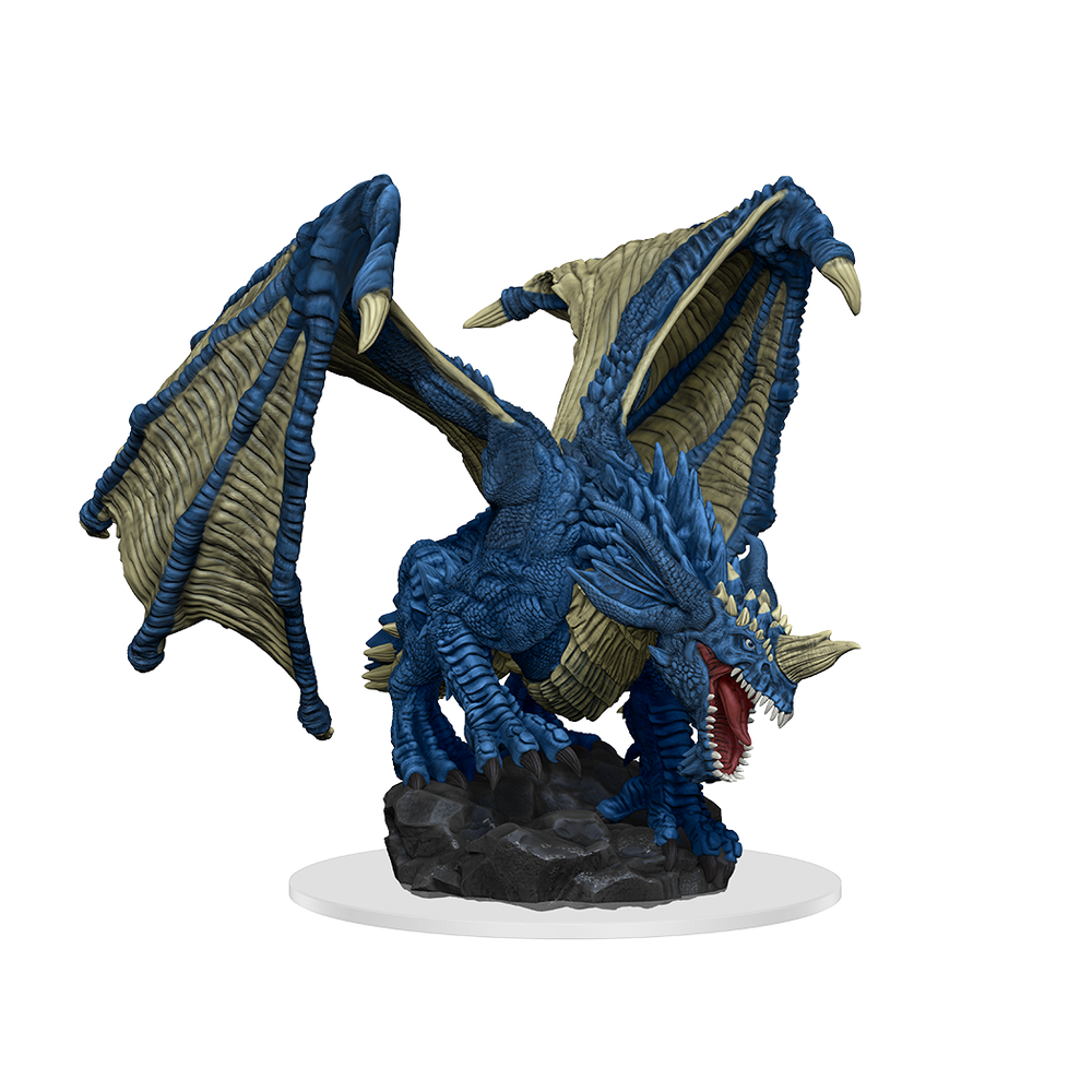 D&D: Nolzur's Marvelous Miniatures - Young Blue Dragon (ONLINE ORDER ONLY)