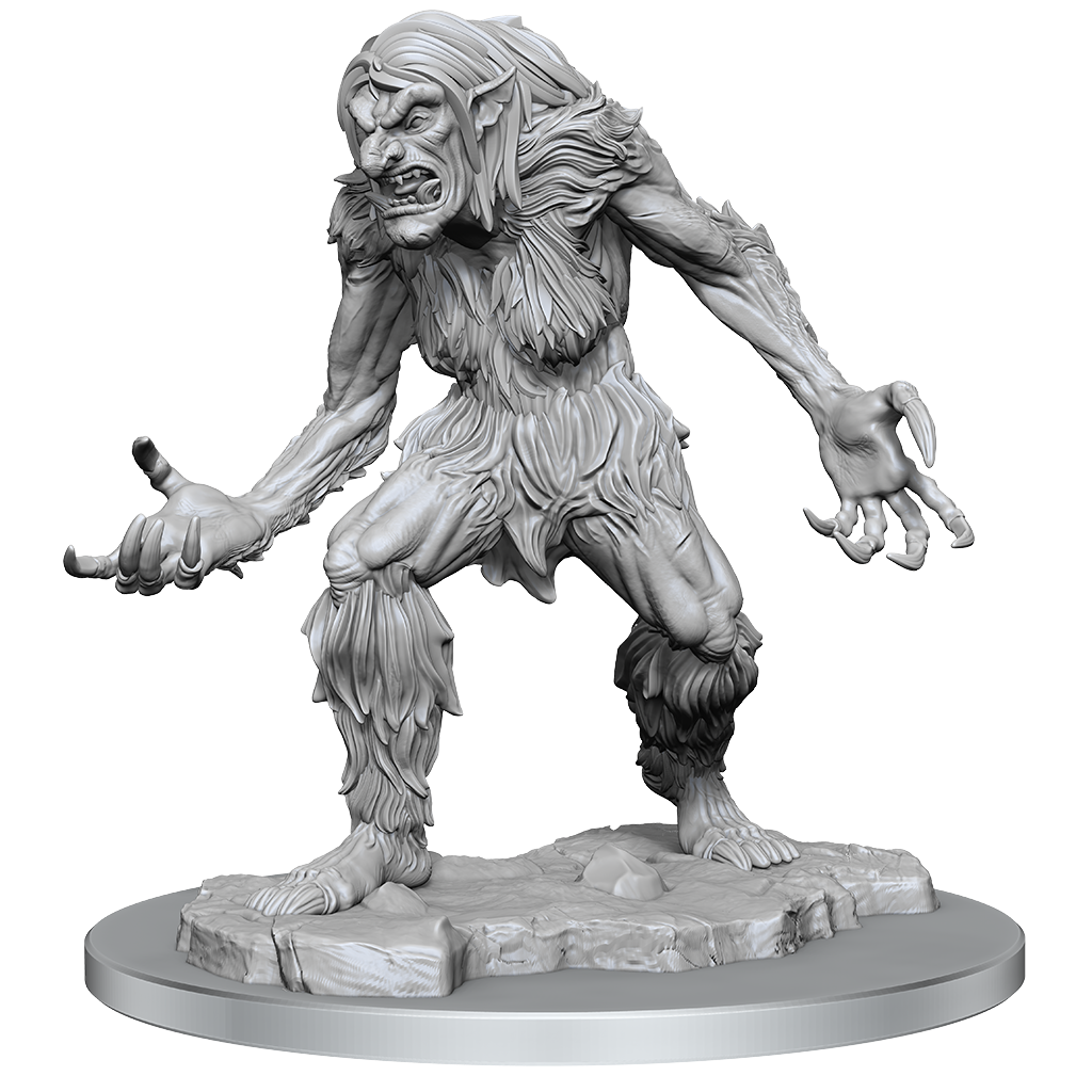 D&D: Nolzur's Marvelous Miniatures - Ice Troll (Paint Night Kit) (ONLINE ORDER ONLY)