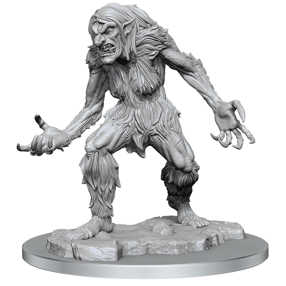 D&D: Nolzur's Marvelous Miniatures - Ice Troll (Paint Night Kit) (ONLINE ORDER ONLY)