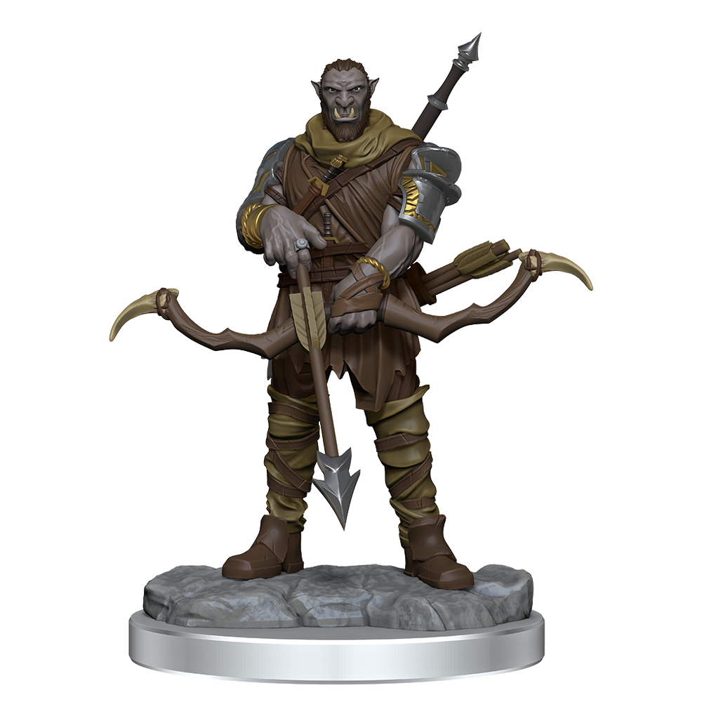 D&D: Nolzur's Marvelous Miniatures - Orc Ranger Male (ONLINE ORDER ONLY)