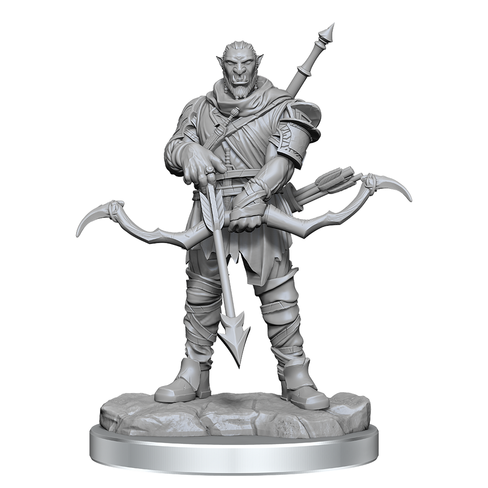 D&D: Nolzur's Marvelous Miniatures - Orc Ranger Male (ONLINE ORDER ONLY)