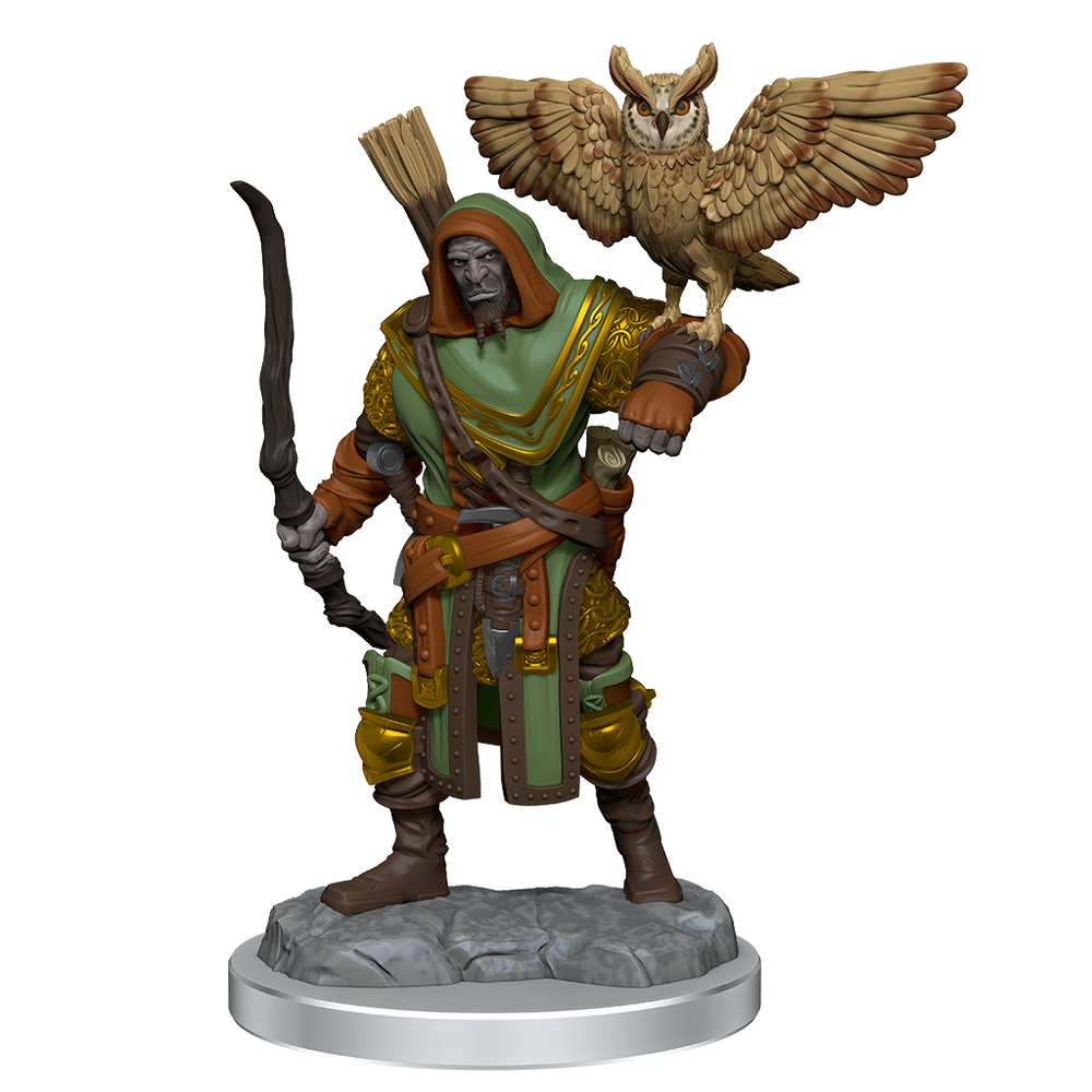 D&D: Nolzur's Marvelous Miniatures - Orc Ranger Male (ONLINE ORDER ONLY)