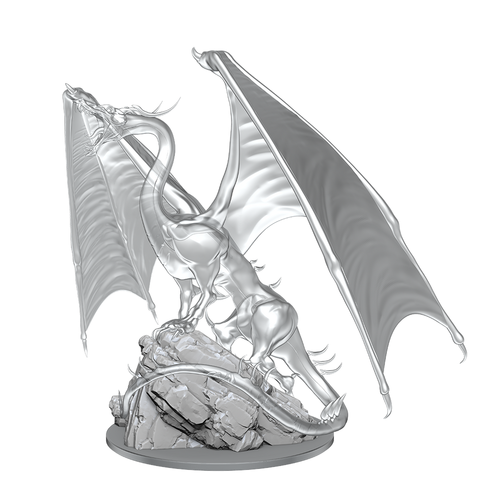 D&D: Nolzur's Marvelous Miniatures - Young Emerald Dragon (ONLINE ORDER ONLY)