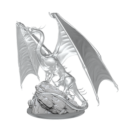 D&D: Nolzur's Marvelous Miniatures - Young Emerald Dragon (ONLINE ORDER ONLY)