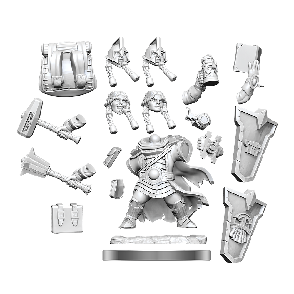 D&D: Frameworks - Dwarf Cleric Female (ONLINE ORDER ONLY)