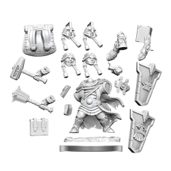 D&D: Frameworks - Dwarf Cleric Female (ONLINE ORDER ONLY)