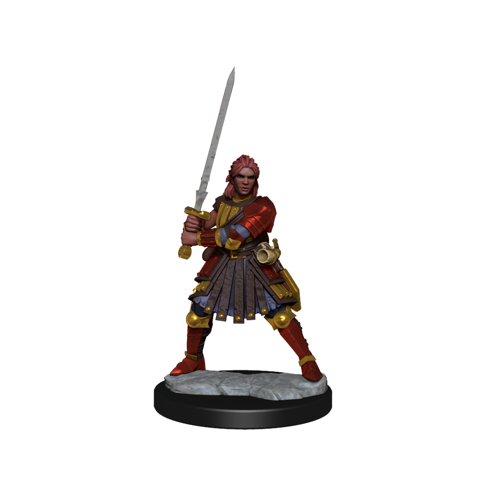 D&D: Frameworks - Human Fighter Female (ONLINE ORDER ONLY)