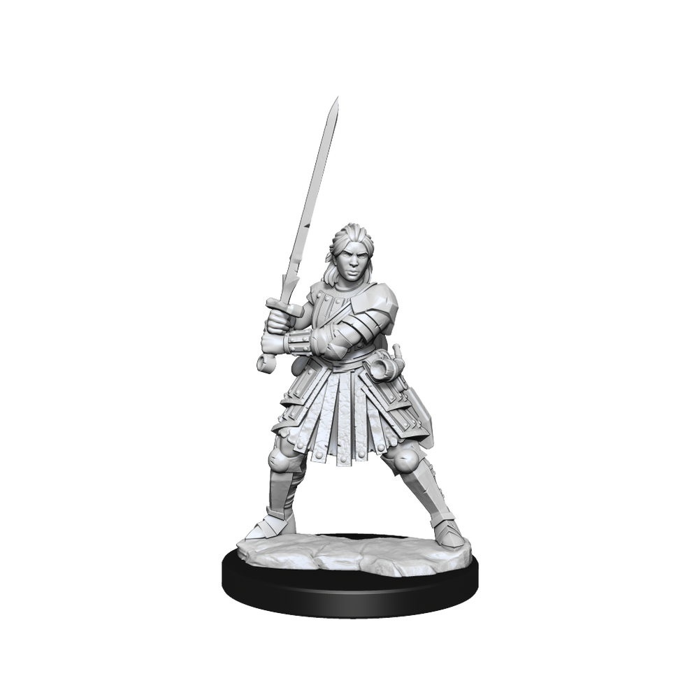 D&D: Frameworks - Human Fighter Female (ONLINE ORDER ONLY)