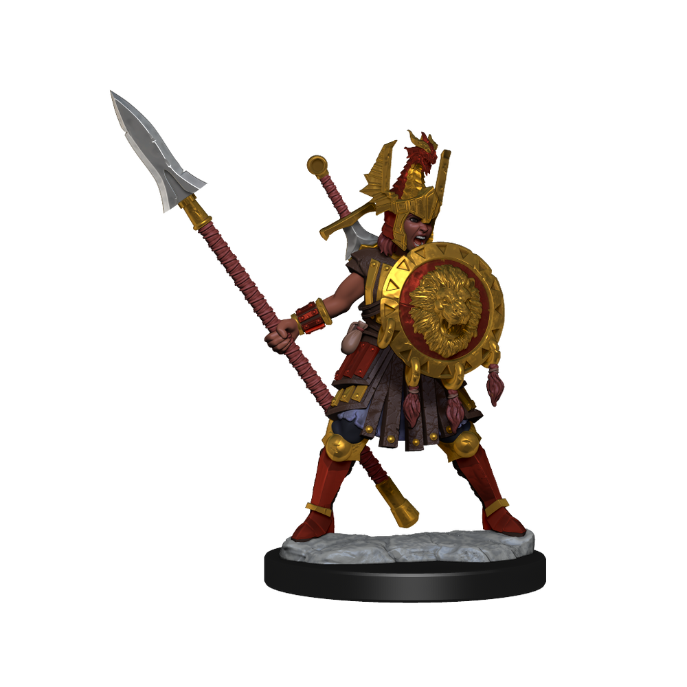 D&D: Frameworks - Human Fighter Female (ONLINE ORDER ONLY)
