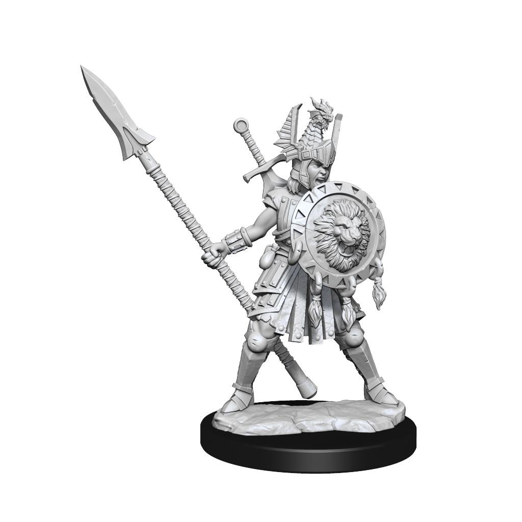 D&D: Frameworks - Human Fighter Female (ONLINE ORDER ONLY)