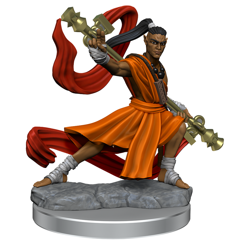 D&D: Frameworks - Elf Monk Male (ONLINE ORDER ONLY)