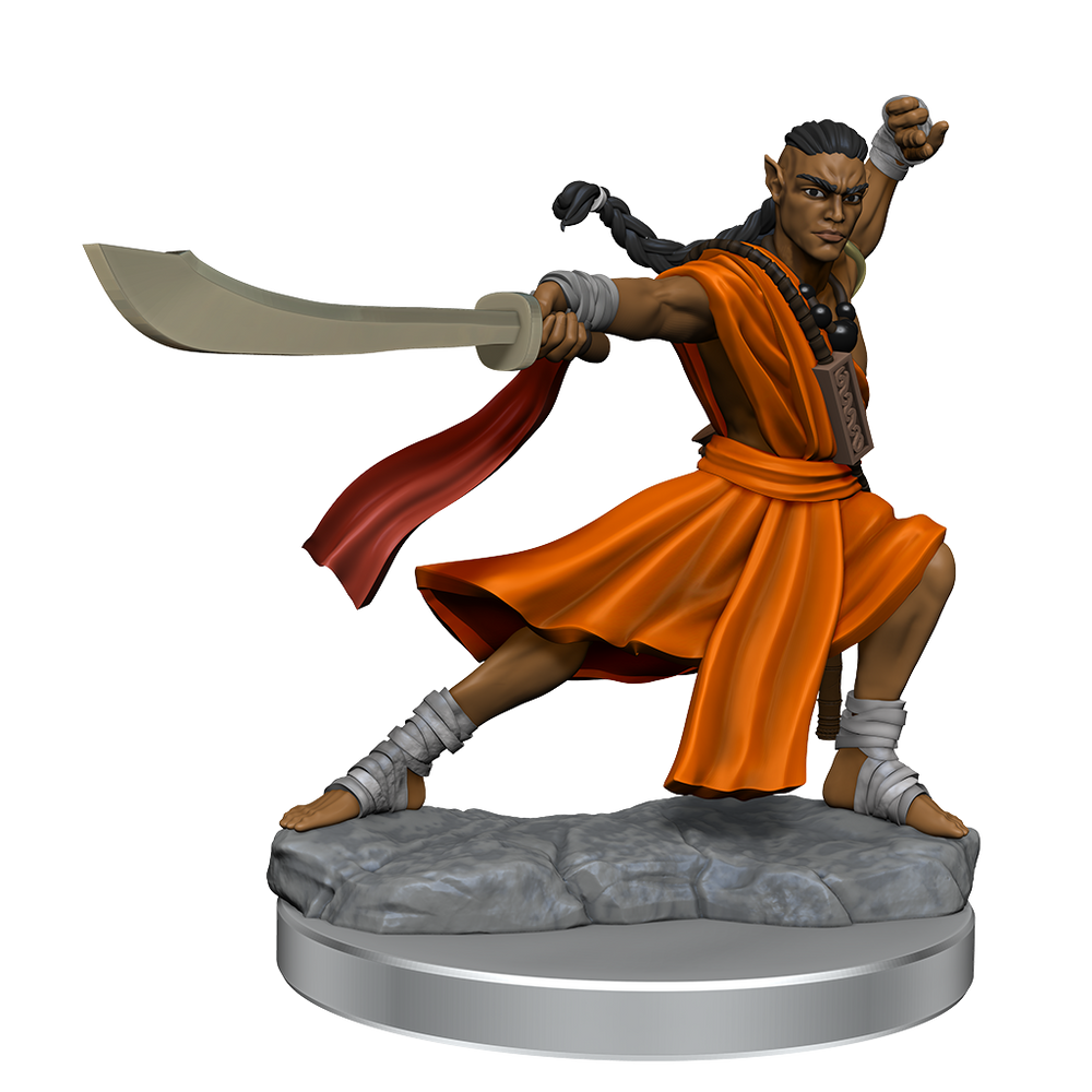 D&D: Frameworks - Elf Monk Male (ONLINE ORDER ONLY)