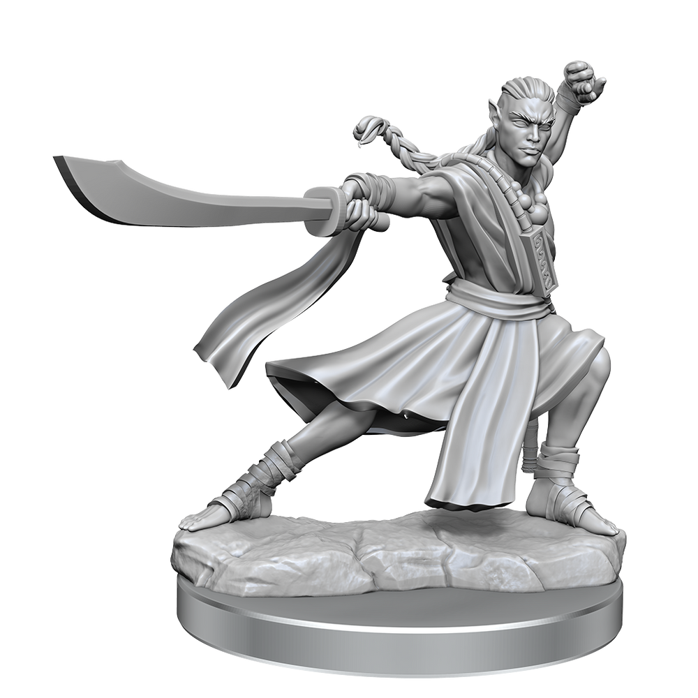 D&D: Frameworks - Elf Monk Male (ONLINE ORDER ONLY)