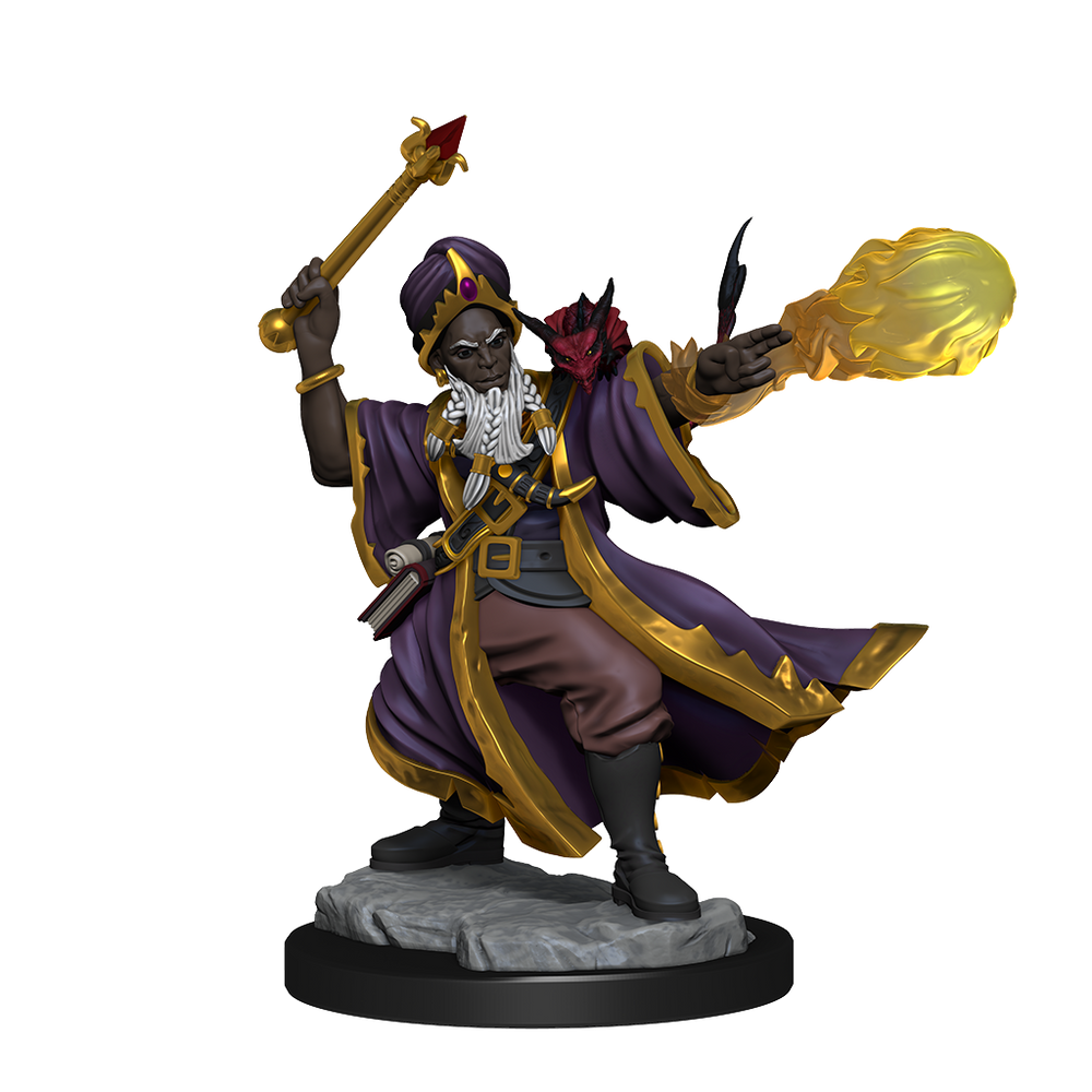 D&D: Frameworks - Human Wizard Male (ONLINE ORDER ONLY)