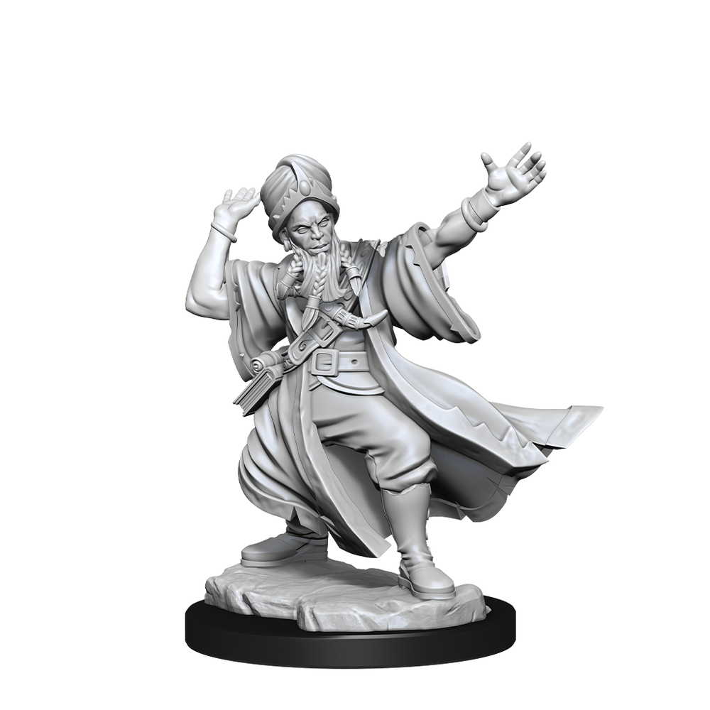 D&D: Frameworks - Human Wizard Male (ONLINE ORDER ONLY)
