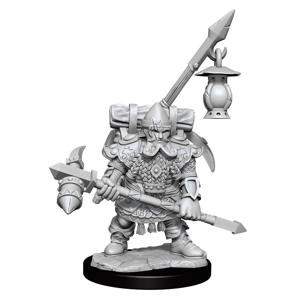 D&D: Frameworks - Dwarf Fighter Male (ONLINE ORDER ONLY)