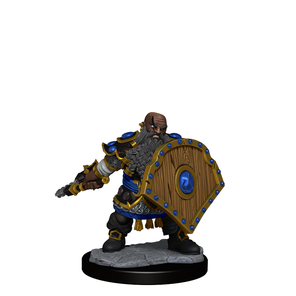 D&D: Frameworks - Dwarf Fighter Male (ONLINE ORDER ONLY)